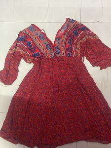 Boho Chic Mini Dress Shein tunic top