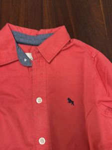 Cute Red Boys Shirt