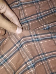 Vintage Plaid Button-Down Shirt