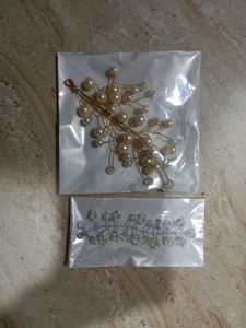 Combo Of 2 Medium Size Hair Vine + One Free Gift