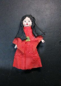 Antique Japanese Doll Showpiece.