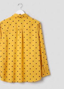 Yellow Star Print Shirt