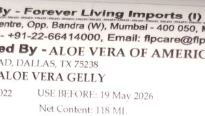 Aloe Vera Gelly