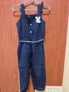 Cute Blue Baby Jumpsuit