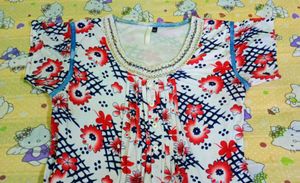 Combo Of 2 One Piece(Long Top) For Girls