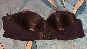 Black Strapless Bra