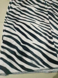 Zebra Print Pencil Skirt