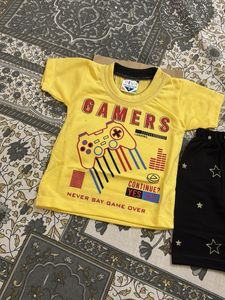 Gamers Loading Yellow T-Shirt