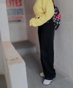 bagyy greeish×balck  jeans