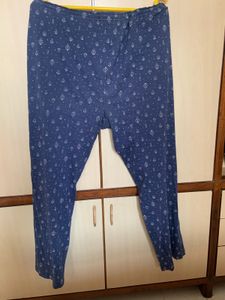 Sweet Dreams Navy Printed Shirt Pyjama Set