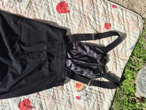 Vintage Black Overalls