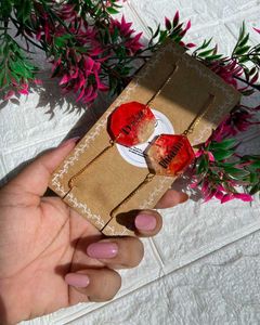 Handmade Resin Bracelet Set