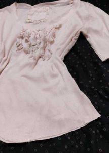 Baby Doll Chest Ruffle Top