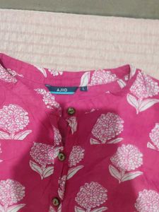 Printed Cotton Short Kurti