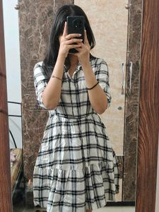 Plaid Shirt Dress