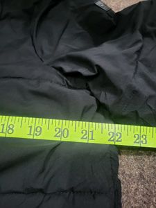 Black Puffer Jacket with Hood