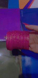 Pink Bangle For Party Wear Brand New 2 dozen