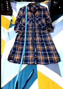 Roadster Shirt Style Tunic and Shrug