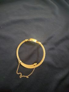Titan Raga Golden Bangle Watch