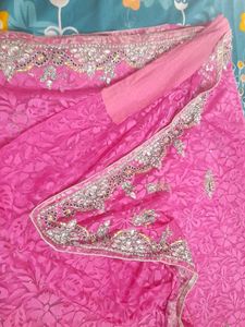 Fancy Saree With Stitched Blouse