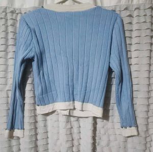 imported Embellished Knit Cardigan