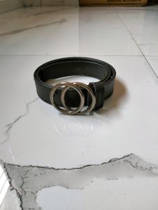 Black Leather Belt
