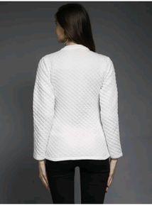 White Quilted Jacket
