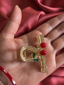 Pearl &amp; Rhinestone Hair clutchers (Set of 3)