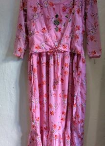 Floral Pink Dress