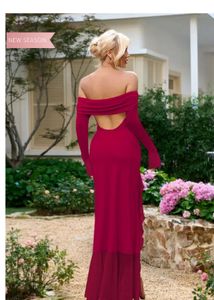 Royap slit Off-Shoulder Dress