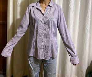 H&amp;M Light Purple Shirt