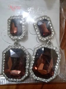 Statement Gem Earrings