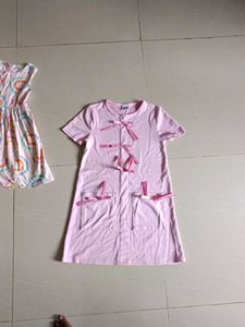 Cute Pink Ribbon Dress