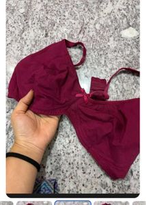 Burgundy Everyday Bra