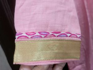 Pink Choodidar Salwar Kurta Set