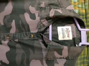 Roadster Camo Button-Down Shirt