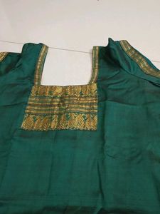 Emerald Green Salwar Kameez Set