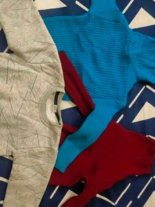 Woollen Sweatshirt And Skiwi