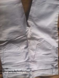 White Denim Jeans