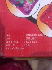 ELECTROTHERMAL GEL BAG