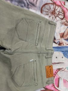 Olive Green Jeans