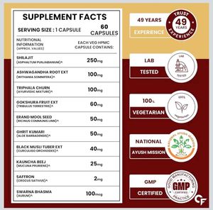 Shilajit Gold Woman Capsules