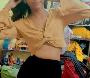 Gold Crop Top