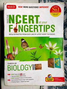 MTG Ncert Fingertips Book For Neet Preparation