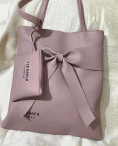 Pink Tote Bag