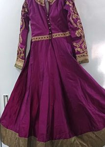 Royal Purple Gown