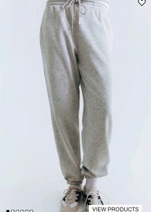 Gray Casual Joggers