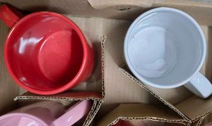 7 Coloured Ceramic Mugs(1 MUG ABSOLUTELY FREE)
