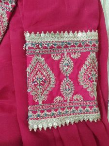 Pink Embroidered Kurta Set