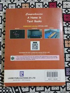 Comprehensive Laboratory Manual Biology Class 11